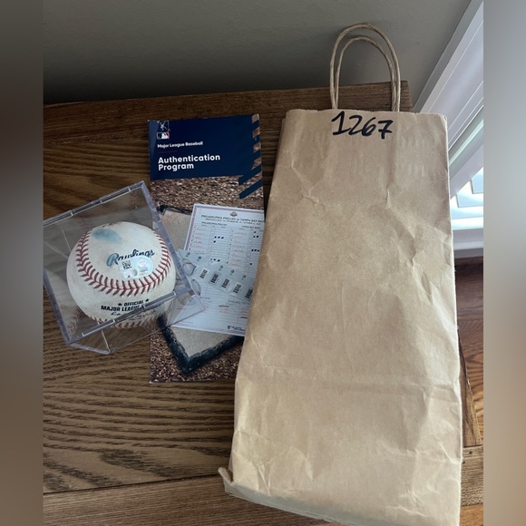 MLB Other - SF Giants vs Cardinals 7/10/24 Game Used Ball MLB Authentication Jackson Jimenez